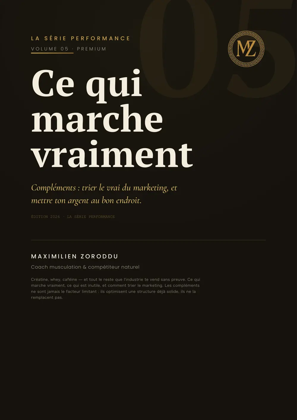 Couverture — Ce qui marche vraiment