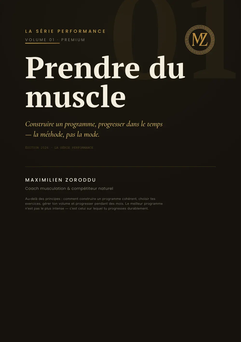 Couverture — Prendre du muscle