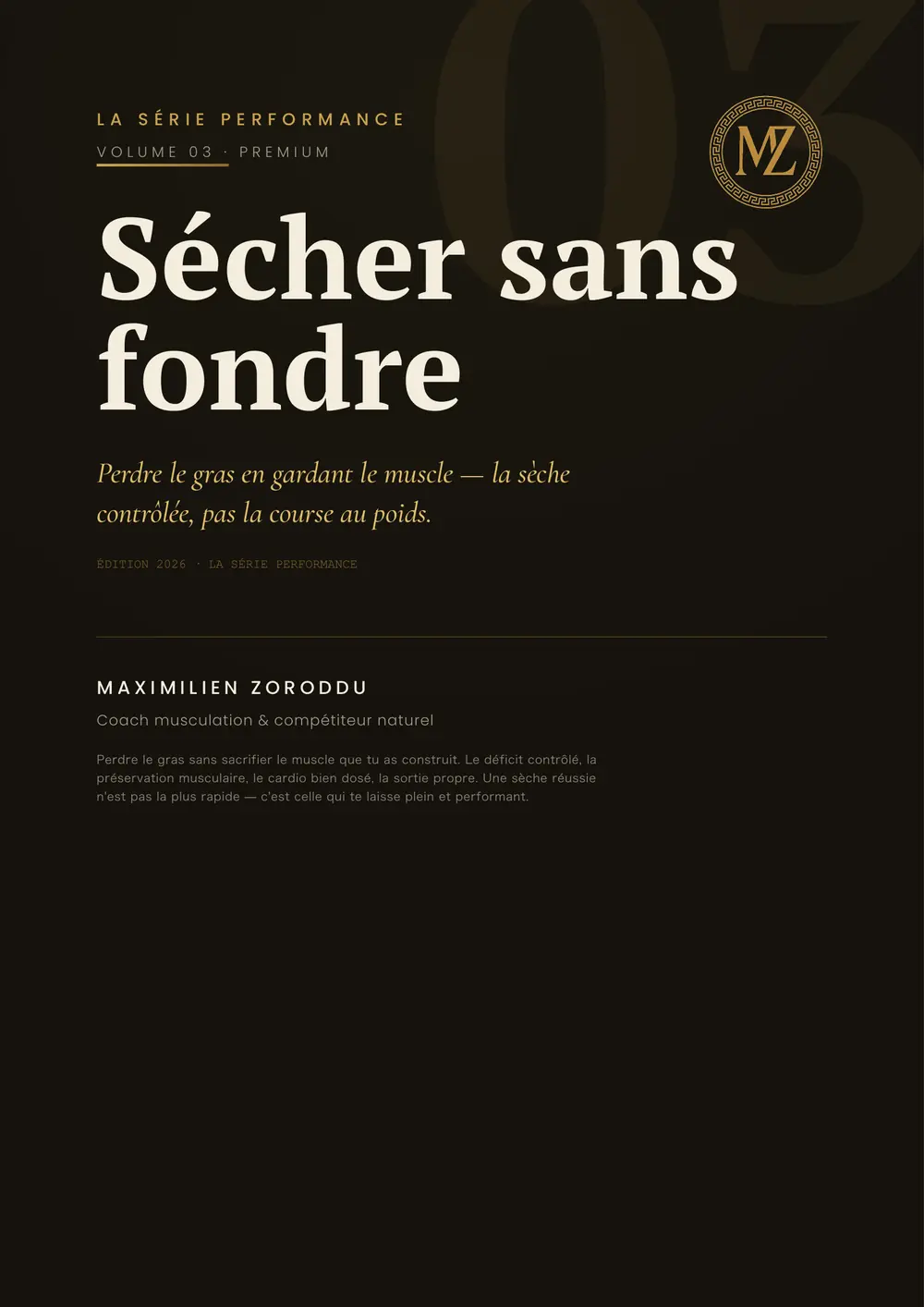Couverture — Sécher sans fondre